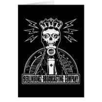 BERLINBONEZ BROADCASTING COMPANY GREETING CARD