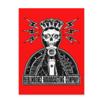BERLINBONEZ BROADCASTING COMPANY POSTCARDS