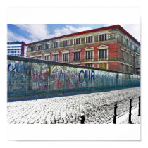 BERLINER MAUER GRAFFITI SAVE OUR PLANET INDIANO posters