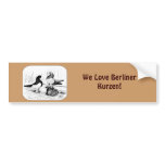 Berliner Tumbler Trio 1980 Bumper Sticker