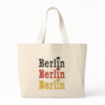BerlinSkulls BundesSkullStadt Canvas Bags