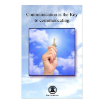 Berm-Tech Communicating is the Key posters