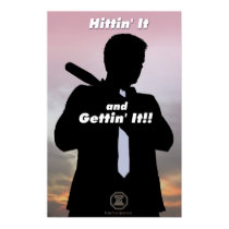 Berm-Tech Hittin It and Gettin It posters