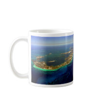 Bermuda Aerial Photograph Coffee Mug