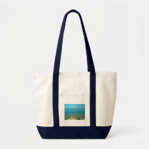 Bermuda: Blue Green Waters Canvas Bag