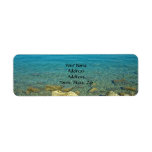 Bermuda: Blue Green Waters Custom Return Address Label