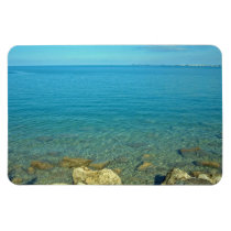 Bermuda:  Blue Green Waters Vinyl Magnet