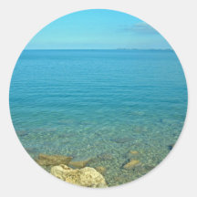 Bermuda: Blue Green Waters Stickers