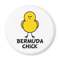Bermuda Chick magnets