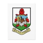 Bermuda Coat of arms BM Post Card