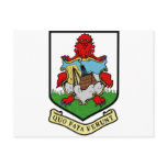 Bermuda Coat of arms BM Post Cards