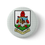 Bermuda Coat of Arms detail Pinback Buttons