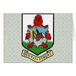 Bermuda Coat of Arms detail Cards