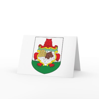 Bermuda Coat of Arms Greeting Card by FlagTshirts