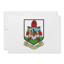 Bermuda Coat of Arms Personalized Announcements