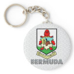 Bermuda Coat of Arms Keychains