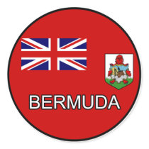 Bermuda Euro Sticker