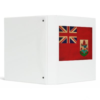 Bermuda Flag Vinyl Binders by Zipperedflags