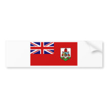 Bermuda Flag BM Bumper Sticker