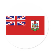 Bermuda Flag BM Sticker