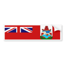 Bermuda Flag bumper stickers