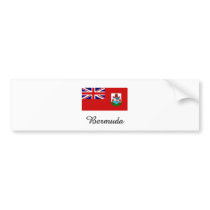 Bermuda Flag Design Bumper Sticker