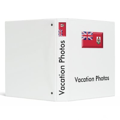 Bermuda Flag Jewel Vinyl Binders by Vexillophile