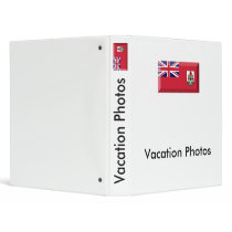 Bermuda Flag Jewel Vinyl Binders