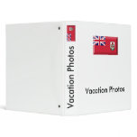 Bermuda Flag Jewel Vinyl Binders