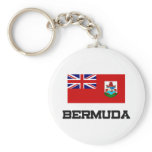 Bermuda Flag Keychain