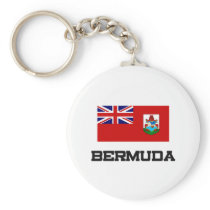Bermuda Flag Key Chain
