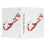 Bermuda Flag Map full size Vinyl Binders