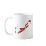 Bermuda Flag Map full size Coffee Mugs