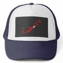 Bermuda flag map hats