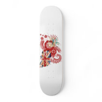 Bermuda Flag Custom Skate Board
