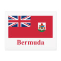 Bermuda Flag with Name postcards by Vexillophile Bermuda Flag with Name postcards
