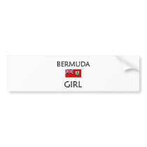 BERMUDA GIRL BUMPER STICKERS
