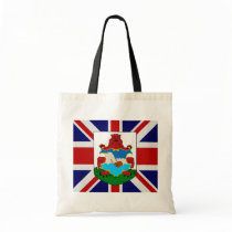Bermuda High quality Flag Tote Bag