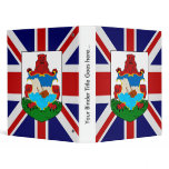 Bermuda High quality Flag Vinyl Binder
