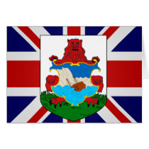 Bermuda High quality Flag Cards