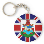 Bermuda High quality Flag Key Chain