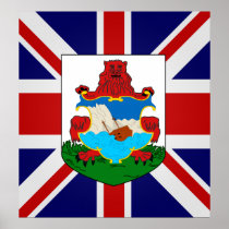 Bermuda High quality Flag Posters