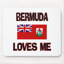 Bermuda Loves Me mousepads