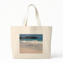 Bermuda's Pink Sand Beach Canvas Bags