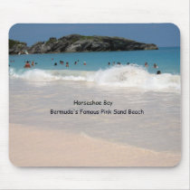 Bermuda's Pink Sand Beach Mouse Pads