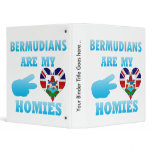 Bermudians are my Homies Vinyl Binder