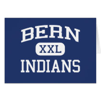 Bern - Indians - Bern High School - Bern Kansas Greeting Card