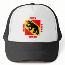 Bern Switzerland Canton Flag Trucker Hat