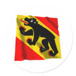Bern Waving Flag stickers