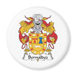 Bernaldez Family Crest Fridge Magnet